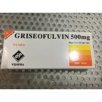 Griseofulvin 500mg Mekophar - Điều TRị Nấm Da, Tóc, Móng