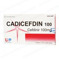 Cadicefdin 100 Cefdinir 100mg